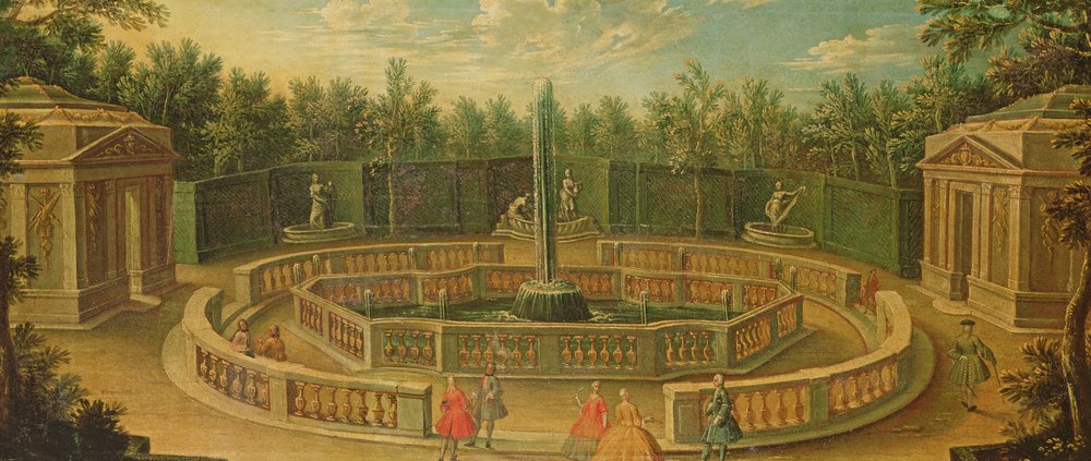 Le Bosquet des Dômes à Versailles - French School