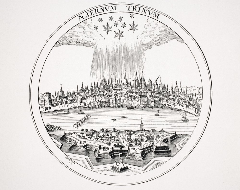 Vue de Cologne, d