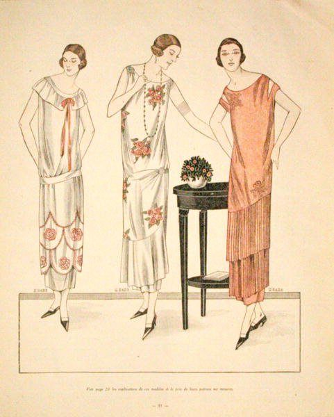 Robes pour femmes, de 'La Véritable Mode Française de Paris'