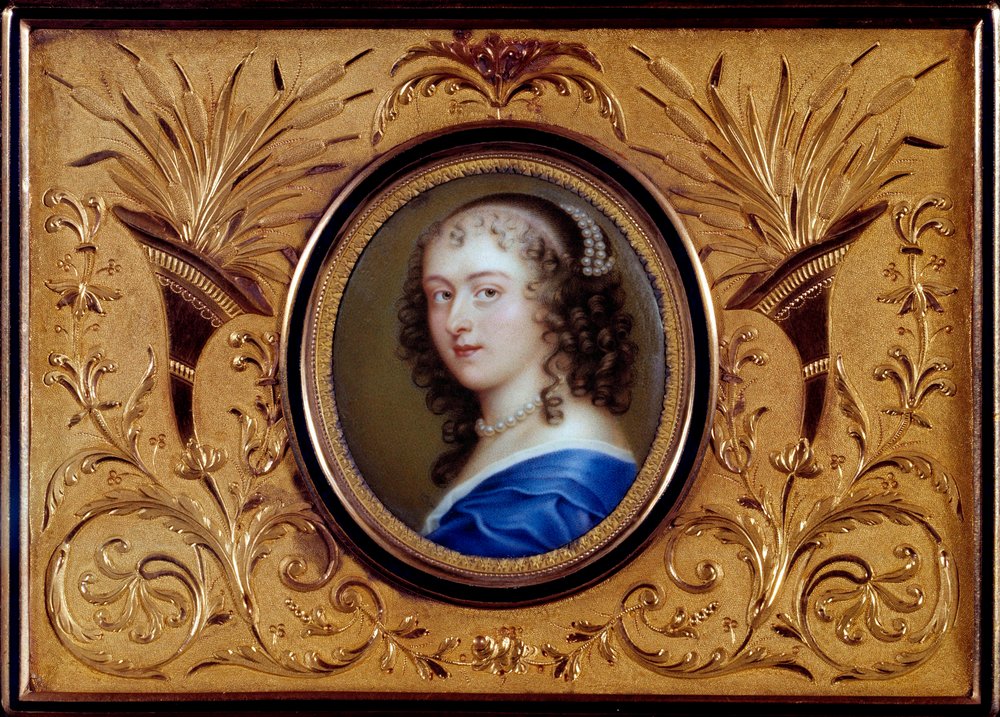 Portrait de l'écrivain français Anne « Ninon » de l'Enclos (ou Ninon de ...