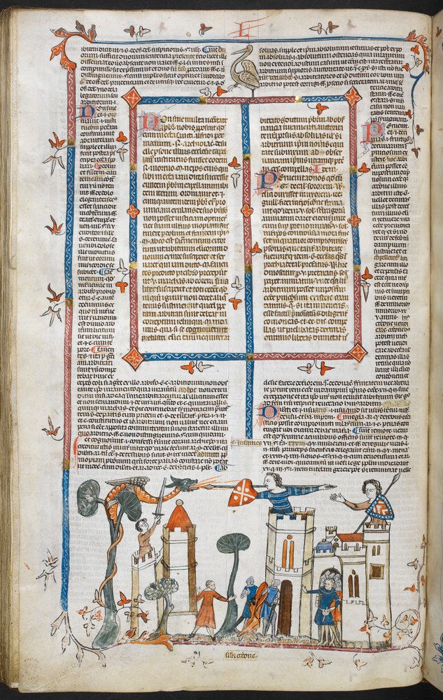 Scène de bas-de-page d