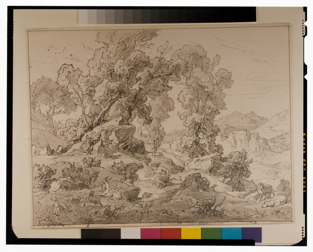 Tableau Abraham Van Cuylenborch - Bacchus Et Nymphes - Toile/cadre Prêt à Accrocher