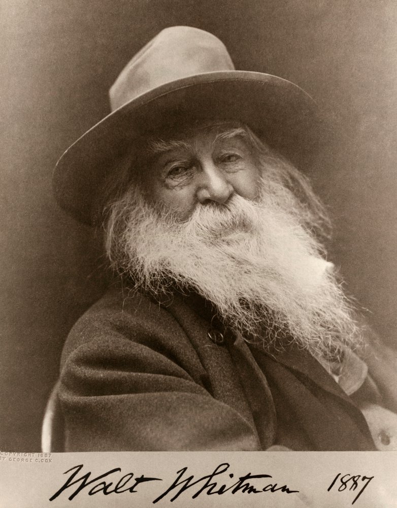 Portrait de Walt Whitman en 1887 | George C. Cox