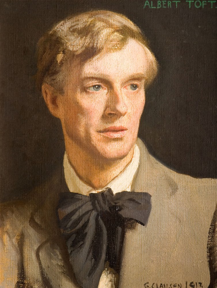 Portrait d'Albert Toft | George Clausen | Estampe d'art