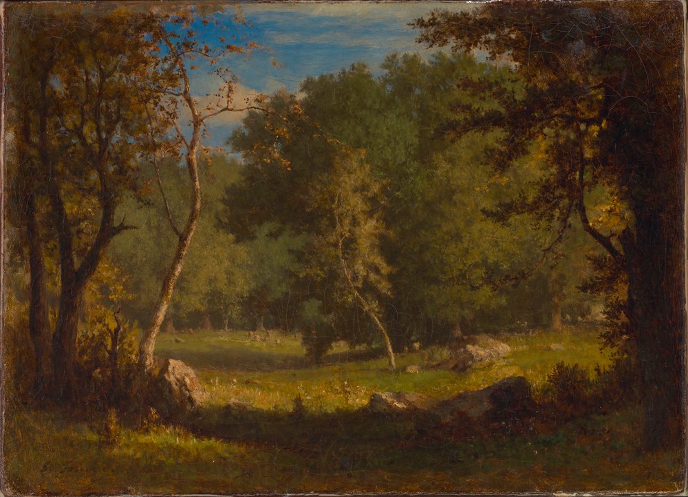 Sol des elfes | George Inness | Estampe d'art