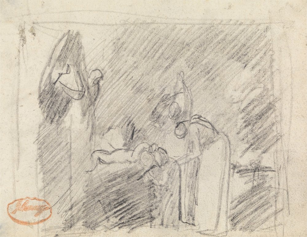 Figure Étude de composition 42 - George Romney