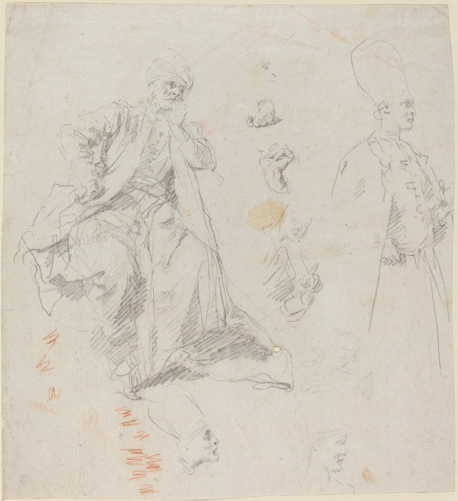 Calife Aladin et ses conseillers - Giovanni Battista Piazzetta