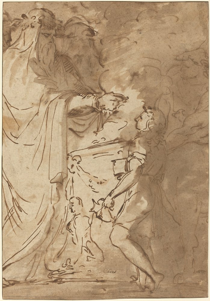 Sacrifice (recto) - Giuseppe Cades