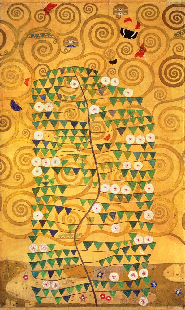 Arbre de vie (Frise Stoclet) - Gustav Klimt