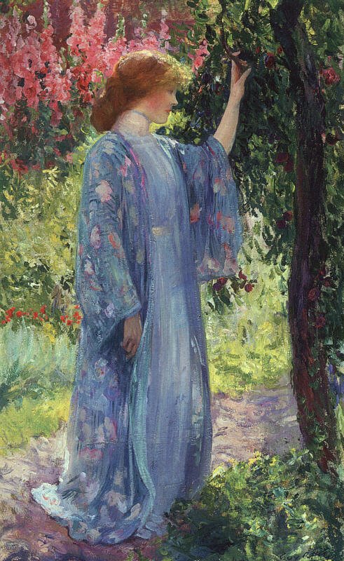 Le kimono bleu - Guy Rose