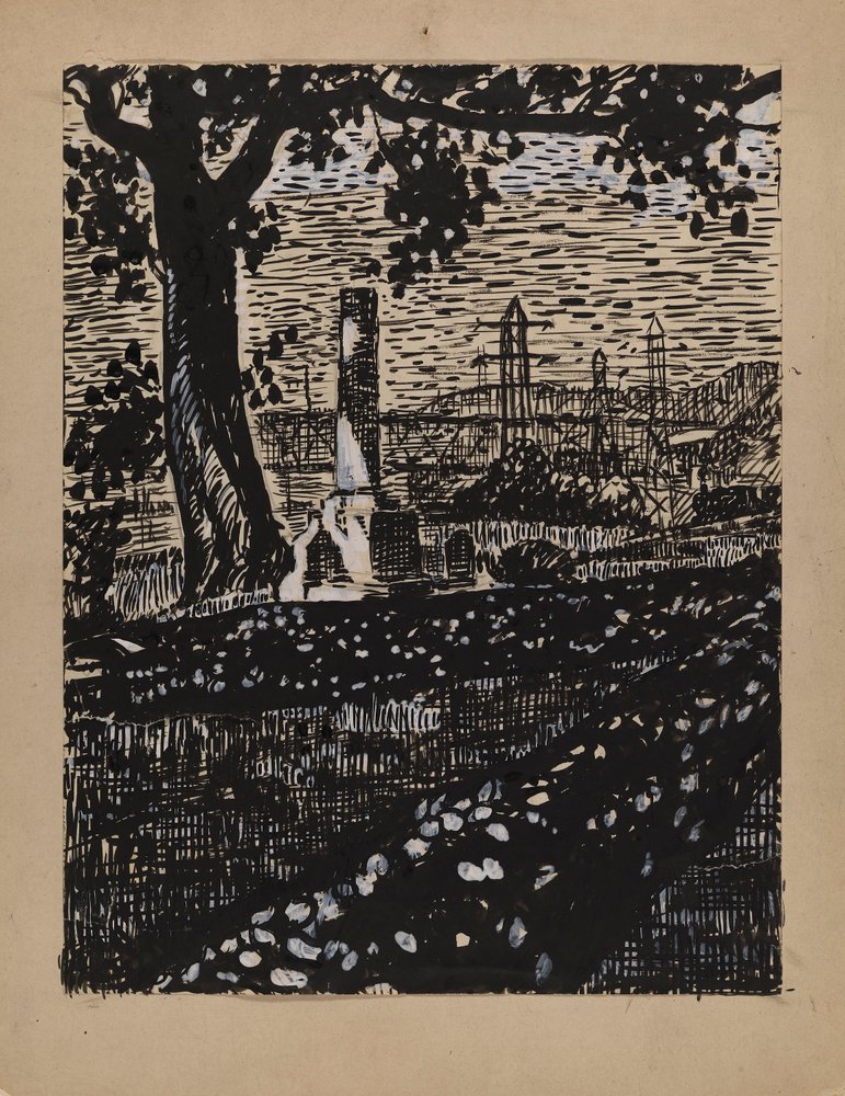 Sans titre | H. Lyman Sayen | Estampe d'art