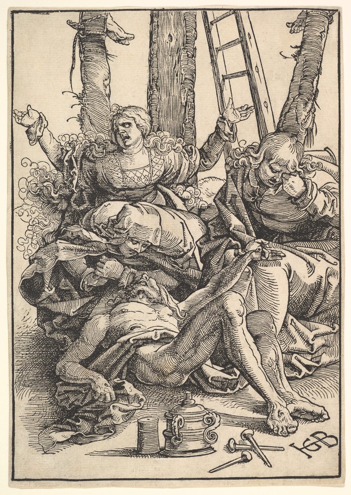 Lamentation pour le Christ - Hans Baldung Grien