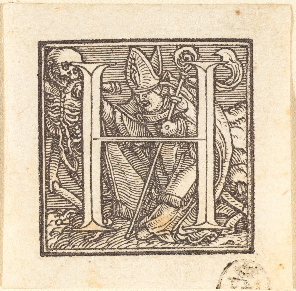Lettre H - Hans Holbein der Jüngere