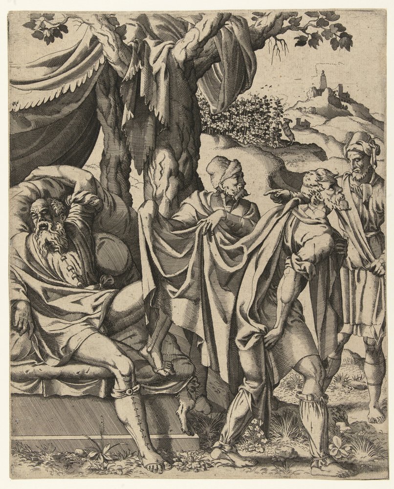 Ivresse de Noé - Hans Liefrinck (I) (attributed to)
