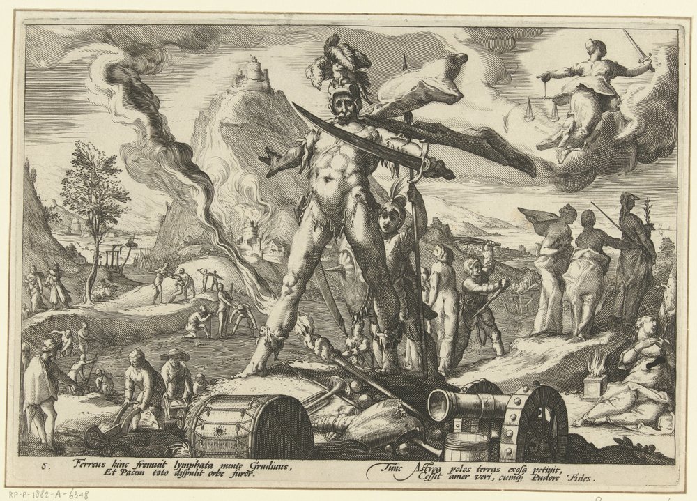 Âge de fer - Hendrick Goltzius (workshop of)