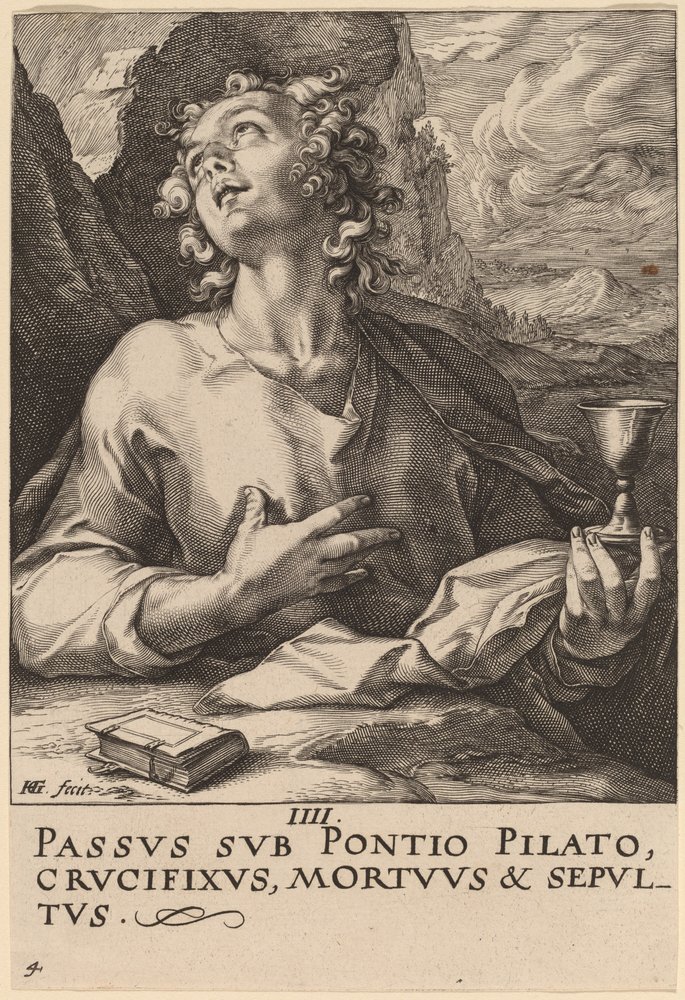 Saint Jean - Hendrik Goltzius
