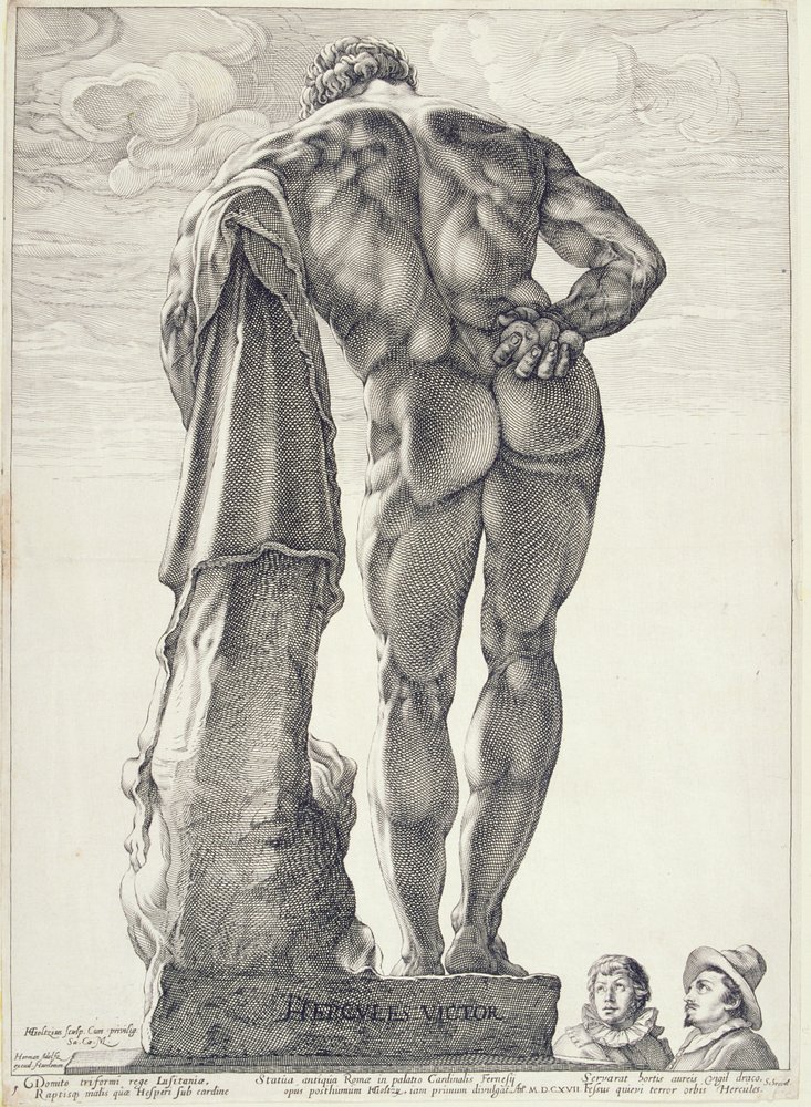 Le Hercule Farnèse, 1592 - Hendrik Goltzius