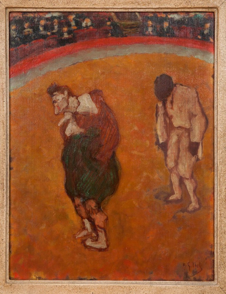 Footit et Chocolat, c. 1895 | Henri-Gabriel Ibels