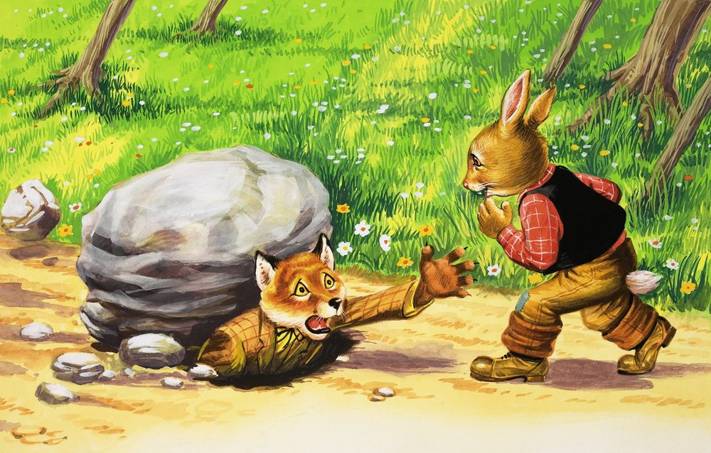 Brer Rabbit | Henry Charles Fox | Estampe d'art