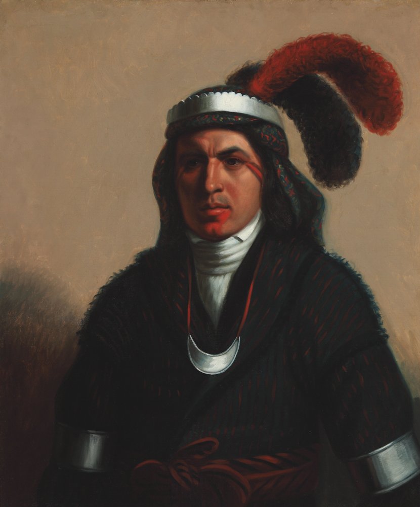 Coosa-Tustunnuggee (Creek) 1831 | Henry Inman