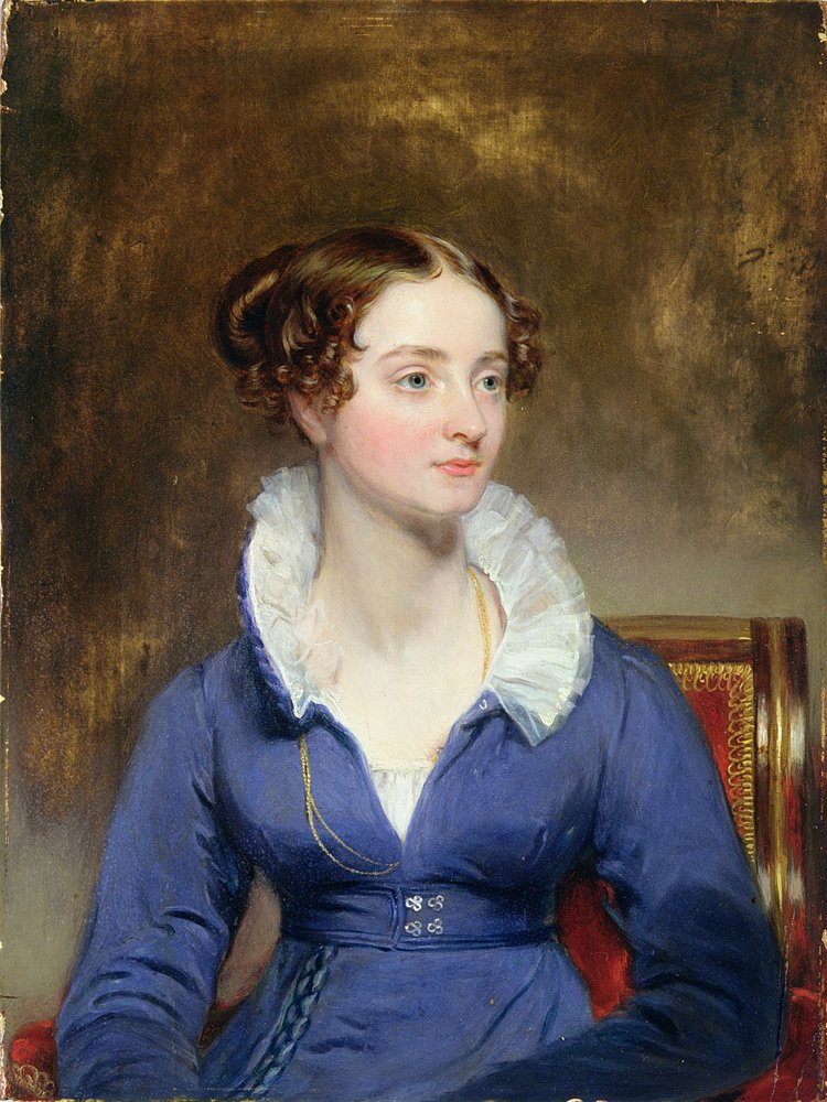 Jeune Femme en Robe Bleue, vers 1825 | Henry Inman