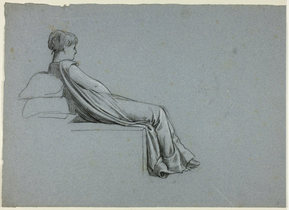 Femme assise s