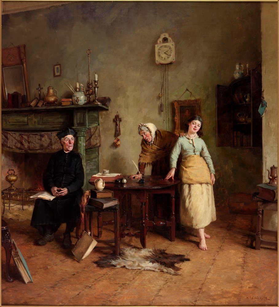 La Fille Capricieuse, 1878 | Howard Helmick | Estampe d'art