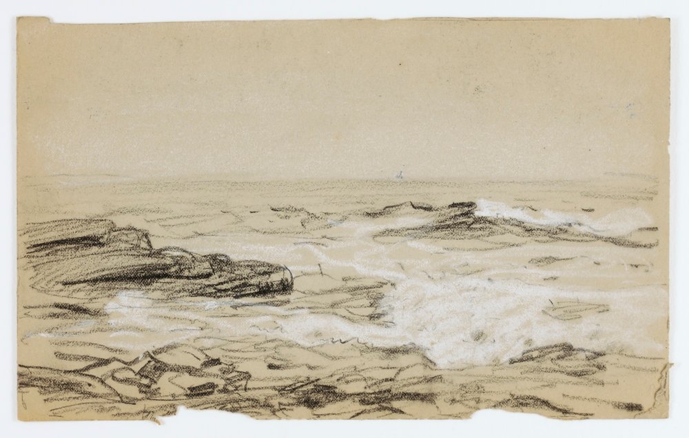 Sans titre (rivage) | Howard Russell Butler | Estampe d'art