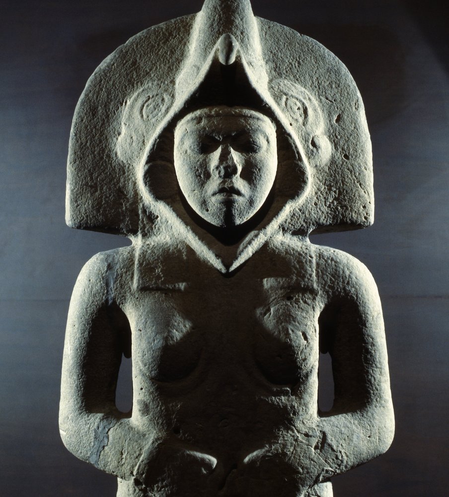 Sculpture de la déesse de la fertilité, de Tepetzintla, Mexique - Huaxtec