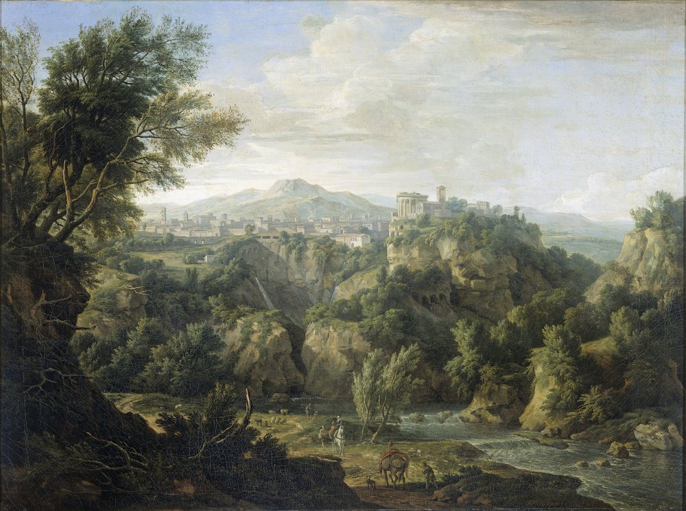 Vue de Tivoli | Isaac de Moucheron | Estampe d'art