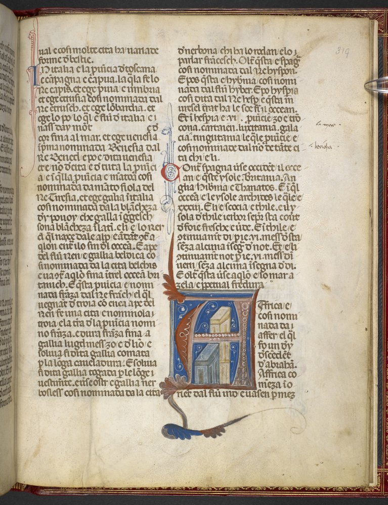 Bartholomaeus Anglicus, De Proprietatibus rerum (Sur les propriétés des choses) vers 1300-09 - Italian School