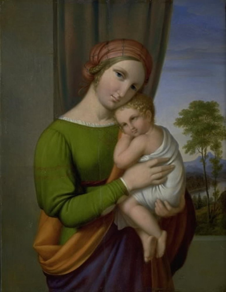 La Vierge Marie avec l