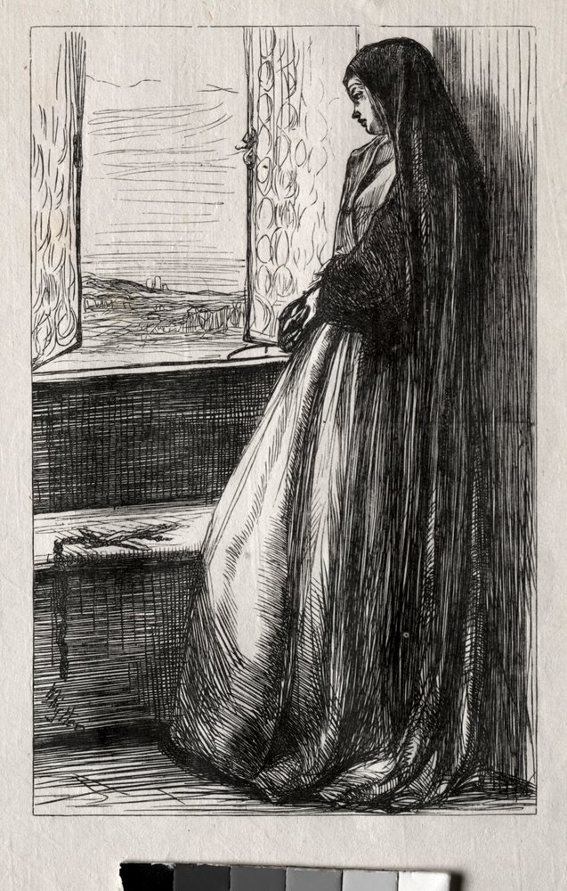 Illustration pour le comte Bruckhardt dans Once a Week, 1862 - James Abbott McNeill Whistler