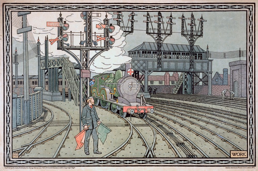 Travail | James Akerman | Estampe d'art