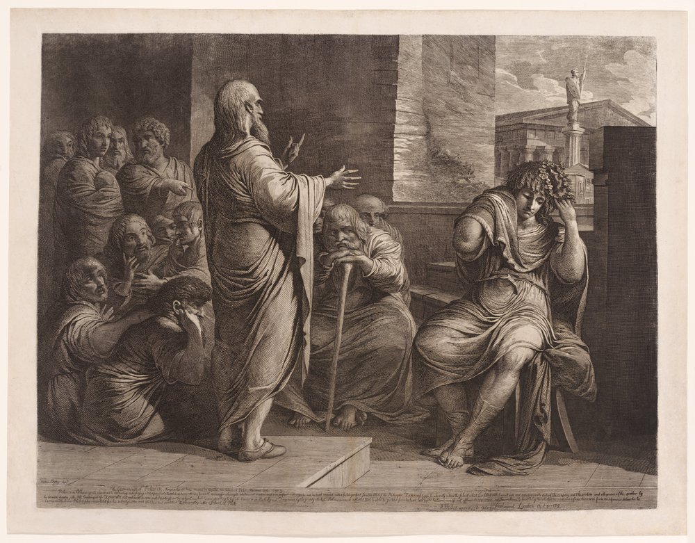 La conversion de Polémon - James Barry