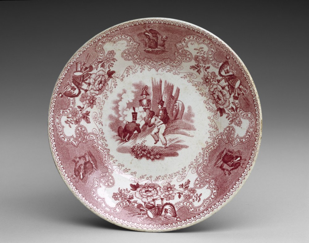 Soucoupe, vers 1837-44 | James Beech | Estampe d'art