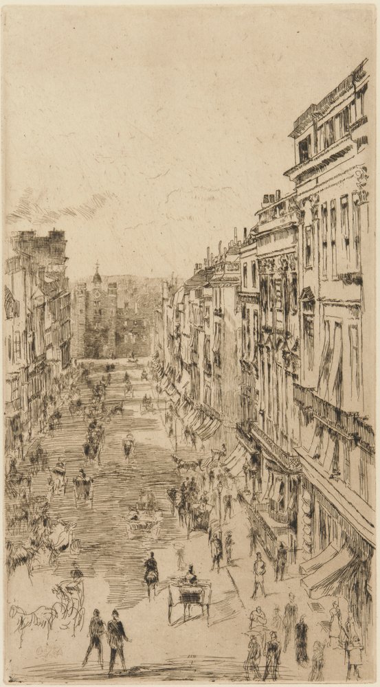 Rue St. James | James Abbott McNeill Whistler