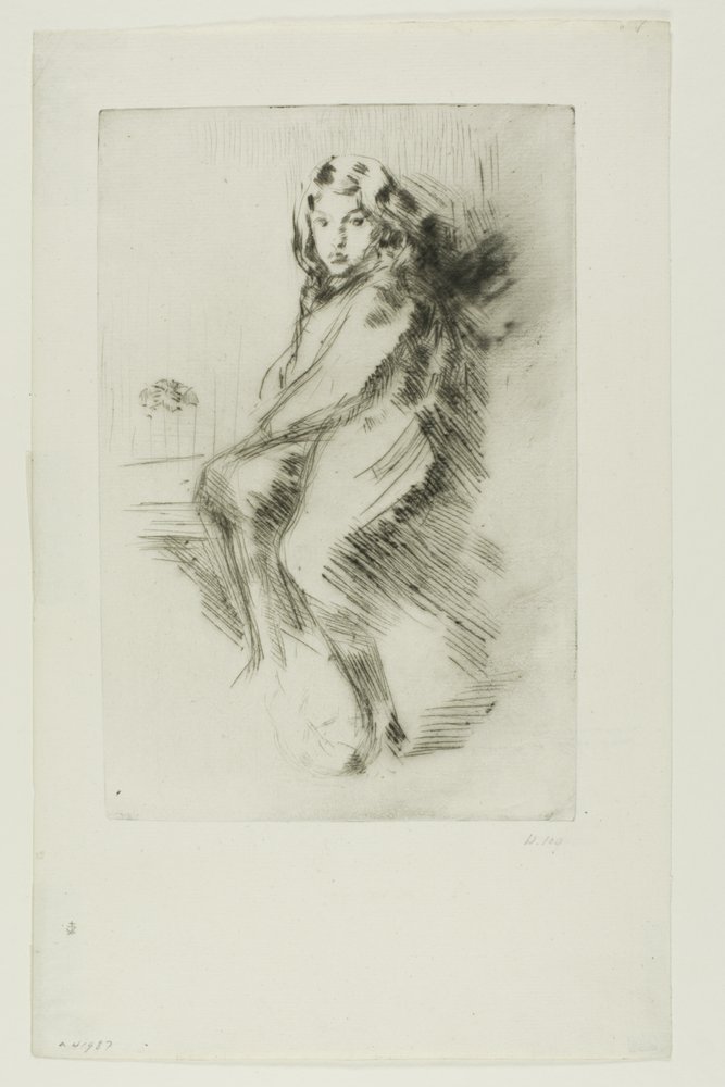 Le Garçon (Charlie Hanson) - James McNeill Whistler