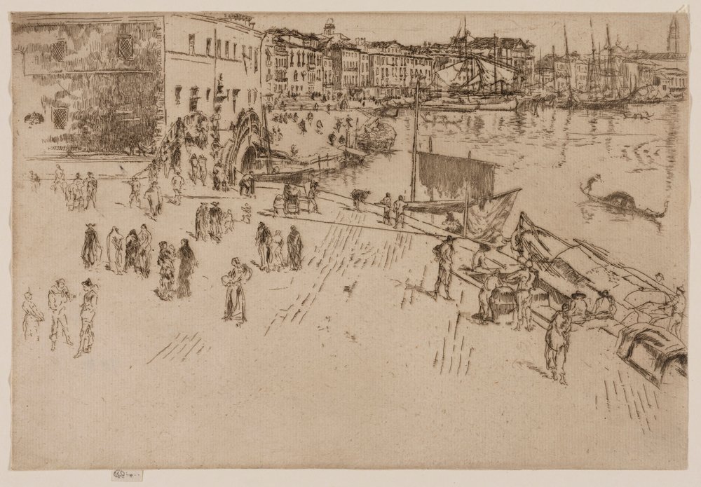 La Riva - James McNeill Whistler