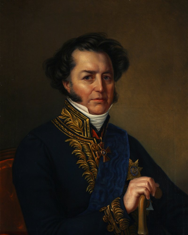 Portrait d'Avraam Norov 1795-1869, 1857 | Estampe d'art