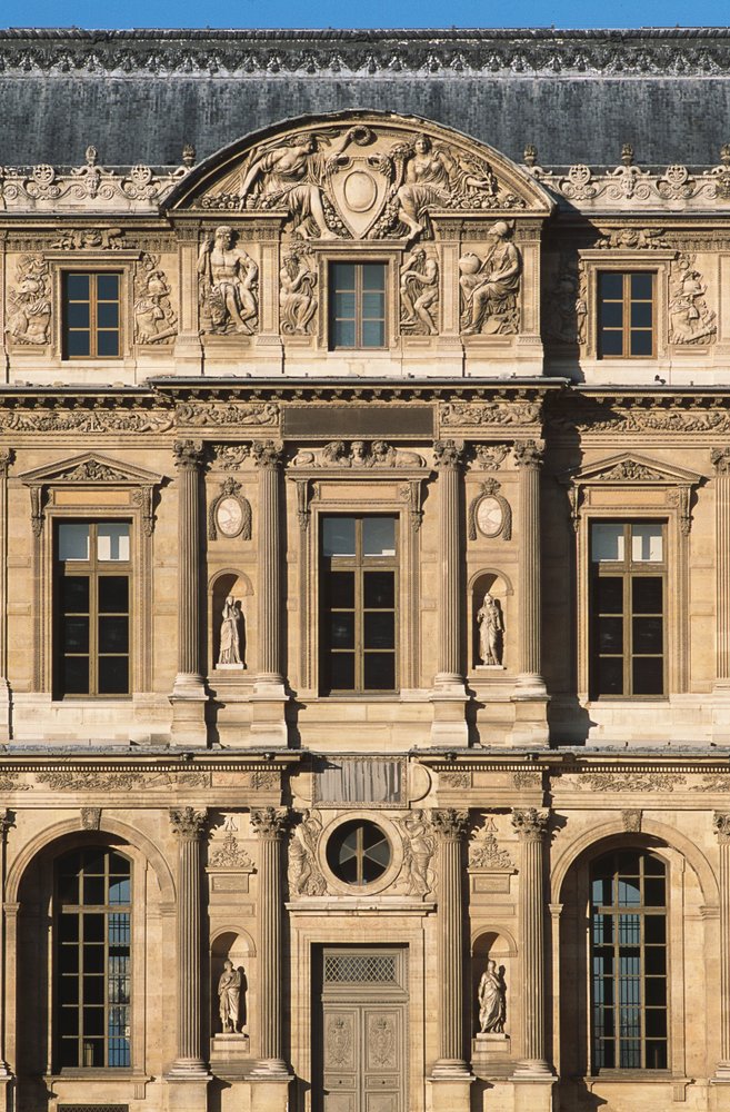 La Cour Carrée, aile Lescot - Jean Goujon