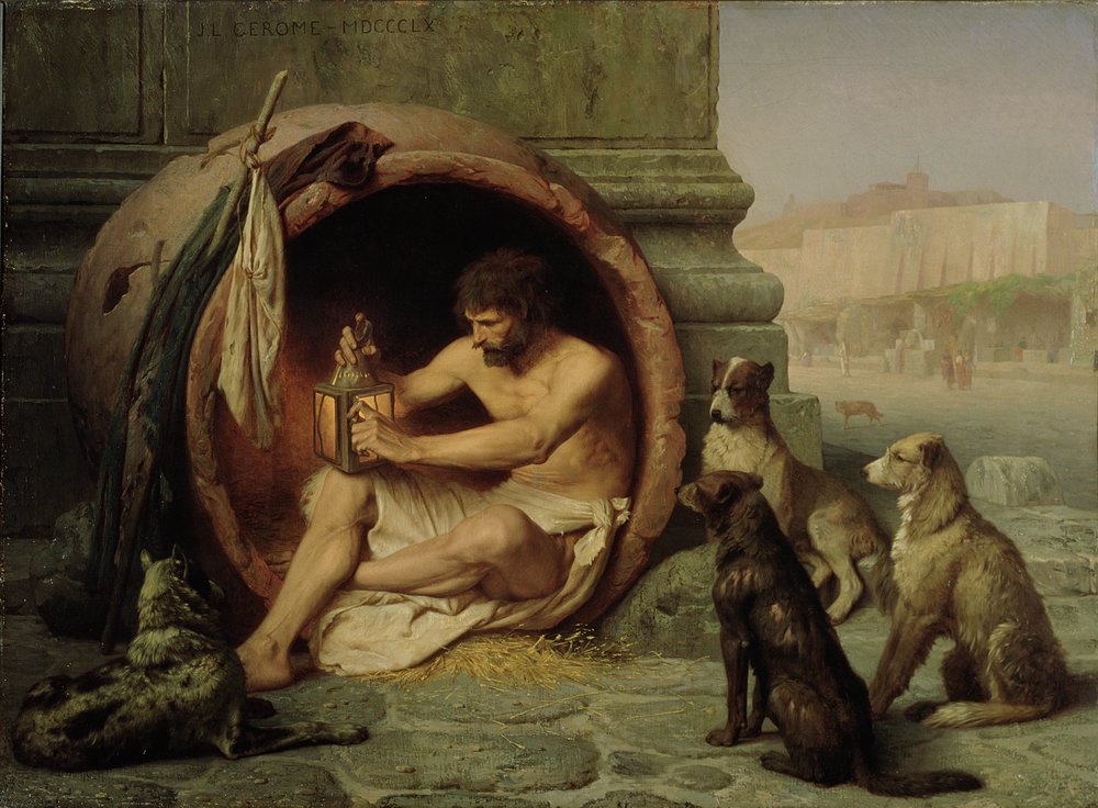 Diogène, 1860 - Jean Leon Gerome