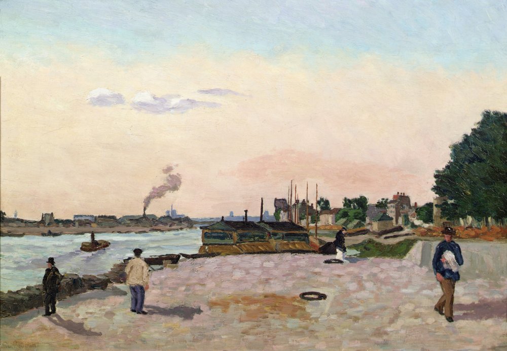 Vue de Bercy, Paris | Jean Baptiste Armand Guillaumin