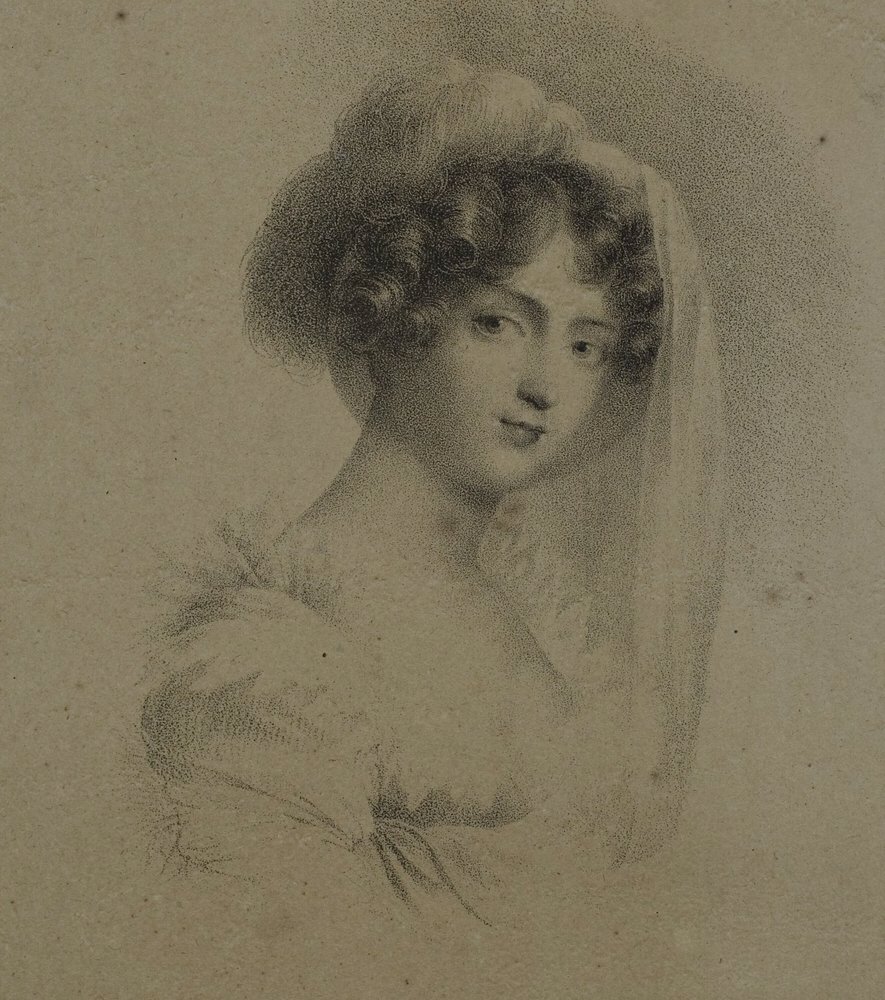Mme. Horace Vernet - Jean-Baptiste Isabey