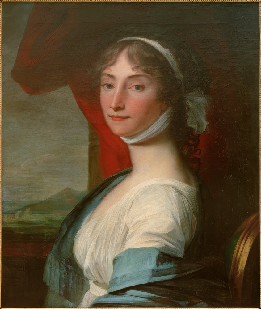 Friederike Leisching, peint par J.L. Mosnier - Jean-Laurent Mosnier