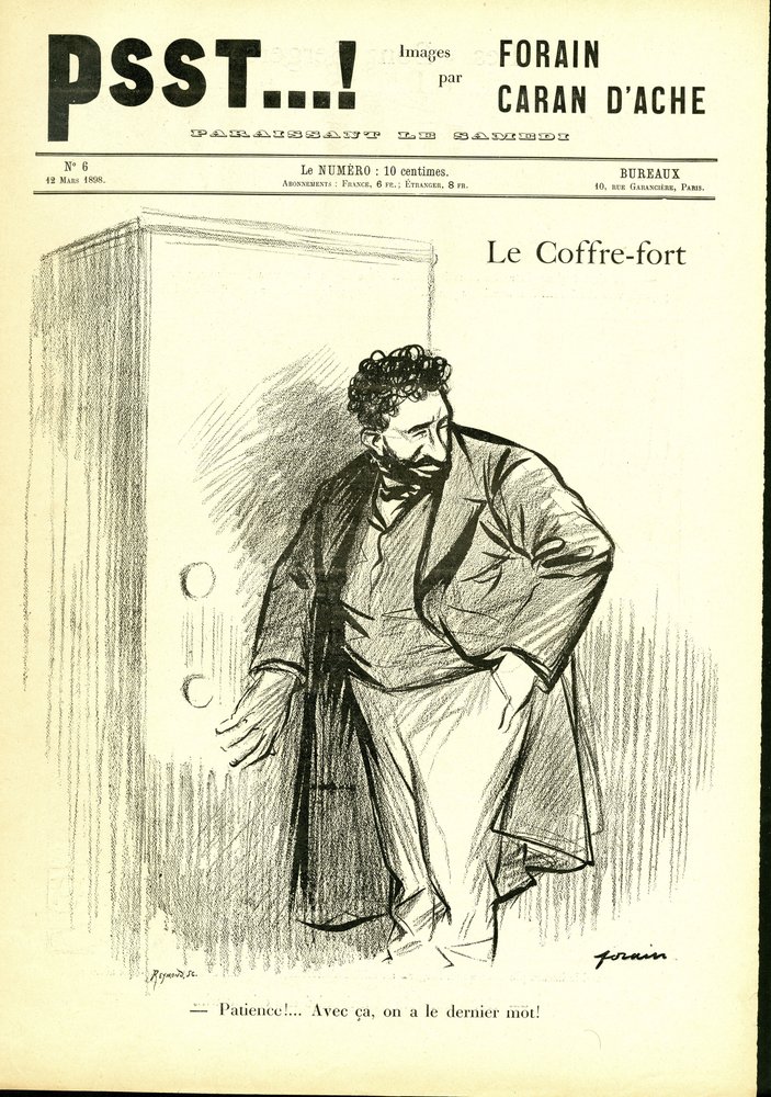 Illustration de Jean-Louis Forain dans Psst...!