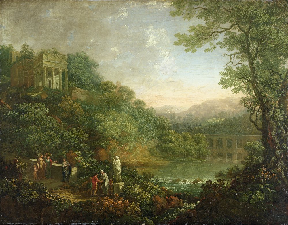 Paysage idéal, 1776 - Johann Sebastian Bach