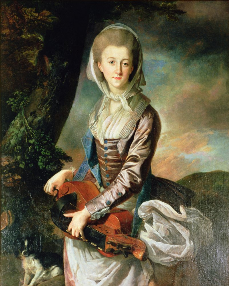Mademoiselle Anne Gore en Savoyarde, 1774 - Johan Joseph Zoffany