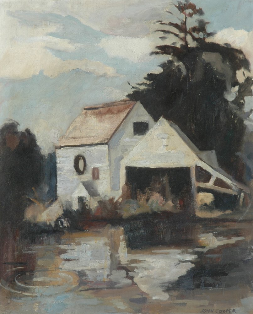Le bassin du moulin - John Albert Cooper