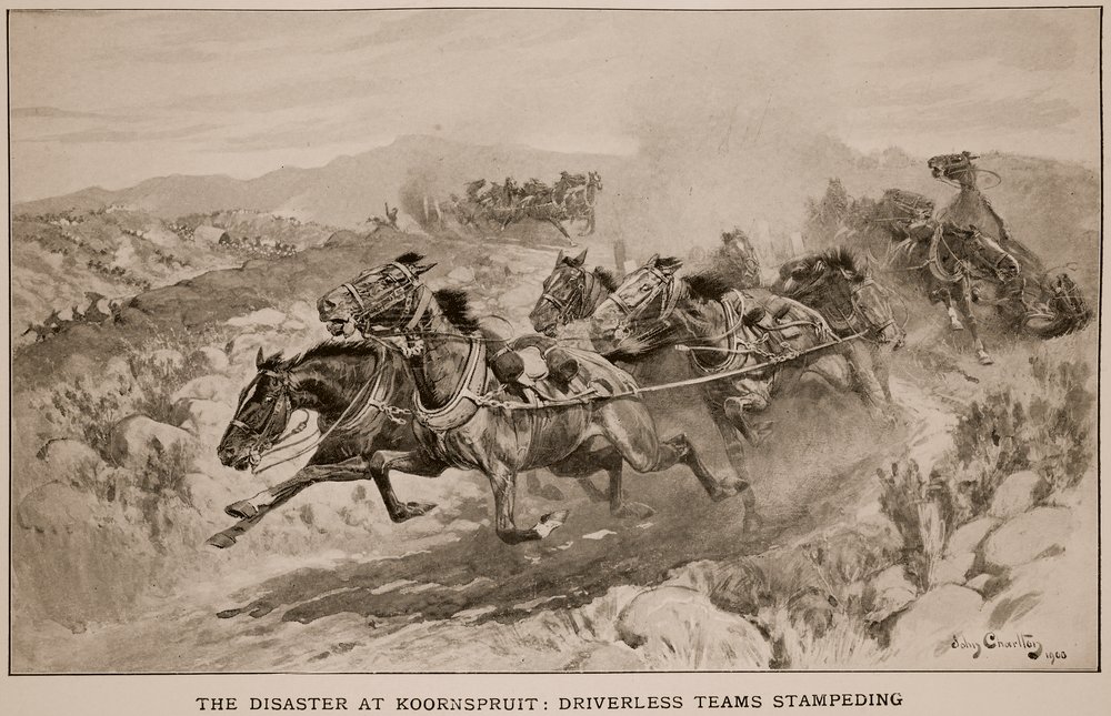 Le désastre de Koornspruit : équipes sans conducteur en débandade, 1900 - John Charlton